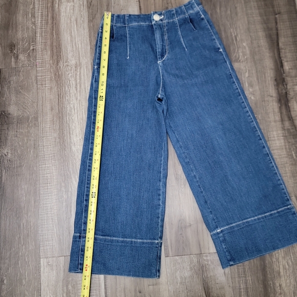 Pilcro and the Letterpress High Rise Wide Leg Cropped Jeans - Picture 3 of 12